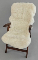 Luonnonvalkoinen lampaantalja B2B tuolinpäällinen 170x70 cm